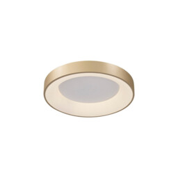 Niseko Ring Ceiling 45cm 30W LED, 3000K, 2250lm, Gold, 3yrs Warranty - thumbnail 1