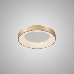Niseko Ring Ceiling 45cm 30W LED, 3000K, 2250lm, Gold, 3yrs Warranty - thumbnail 2
