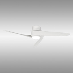 Groenland 24W LED Dimmable Ceiling Light With Built-In 30W DC Fan, 2700-5000K Remote & APP Control, 1700lm, White, 5yrs Warranty - thumbnail 2