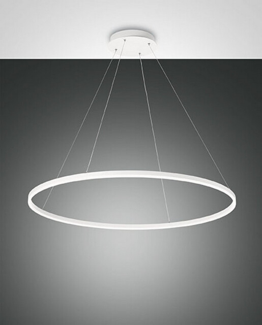 Giotto LED Integrated Pendant Ceiling Light Light White Glass