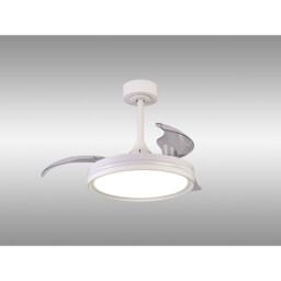 North 40W LED Dimmable White/RGB Ceiling Light With Built-In 28W DC Reversible Fan, 3000-6500K, White, 5yrs Warranty - thumbnail 2