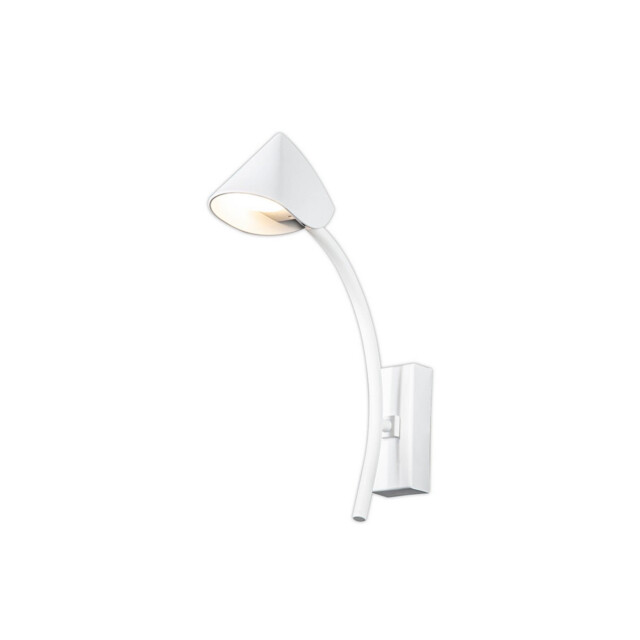 Capuccina 1 Light Wall Lamp, 7W LED, 3000K, 630lm, White, 3yrs Warranty - image 1