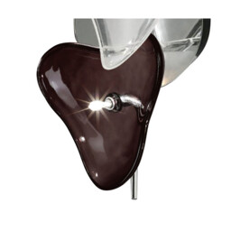 Otto Ceiling/Wall 2 Light G4 Bar, Polished Chrome/Black Glass, NOT LED/CFL Compatible - thumbnail 5