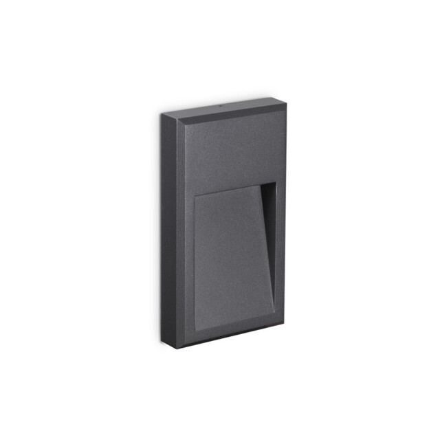 Febe LED Outdoor Flush Wall Light Anthracite IP65, 3000K - image 1