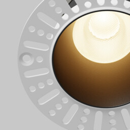Dip LED Recessed Wall Lamp Black 3000K - thumbnail 2