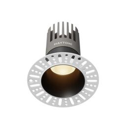 Dip LED Recessed Wall Lamp Black 3000K - thumbnail 1