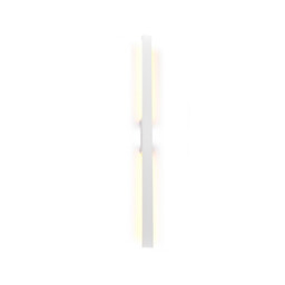 Lotus 1.2m Wall Lamp, 18W LED, 3000K, 1900lm, IP54, White, 3yrs Warranty - thumbnail 1