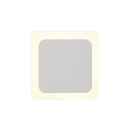 Altona Magnetic Base Wall Lamp, 12W LED 3000K 498lm, 15, 19cm Square Centre, Sand White, Acrylic Frosted Diffuser - thumbnail 5
