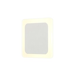 Altona Magnetic Base Wall Lamp, 12W LED 3000K 498lm, 15, 19cm Square Centre, Sand White, Acrylic Frosted Diffuser - thumbnail 1