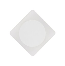 Altona Magnetic Base Wall Lamp, 12W LED 3000K 498lm, 15cm Round 19cm Diamond Centre, Sand White, Acrylic Frosted Diffuser - thumbnail 3