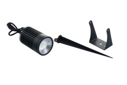 Target Outdoor LED Aluminium Flood Light With Spike Included, Black, IP67, Rgb+4000K