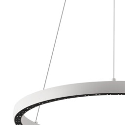 Riumar Ring Pendant 62cm 40W+15W LED, 3 Way Relay, 3000K, 3800lm, White, 3yrs Warranty - thumbnail 5
