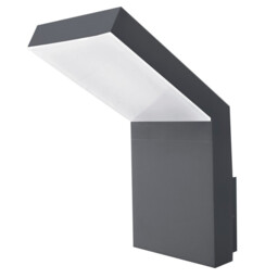 Park Outdoor Down Wall Lamp Aluminium Dark Grey LED 6W 522Lm 3000K IP54 AC Driver Included - thumbnail 1