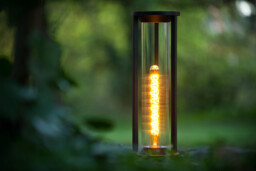 Cadix Modern Bollard Light Outdoor - 16cm - 1xE27 - IP65 - Black - Special Offer - thumbnail 5