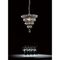Kudo Crystal Ring Non-Electric SHADE ONLY Polished Chrome/Crystal - thumbnail 3