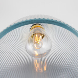Brooke Outdoor Pendant Light, Polished Brass, Clear Glass, IP65 - thumbnail 5