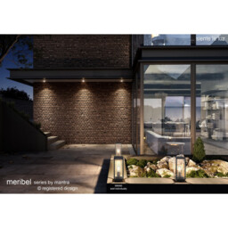 Meribel Camera/WIFI/CCT Wall Lamp, 9W LED, 2700-6000K, 530lm, IP54, Graphite - thumbnail 5