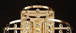 Inina Wall Lamp Switched 2 Light E14 French Gold, Crystal - thumbnail 5