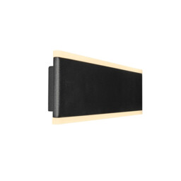 Nelson Wall Light, 24W LED, CCT Switchable 2700/3200/4000K, 1800lm, Black, 3yrs Warranty - thumbnail 5