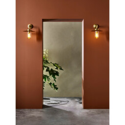 Portree LED Outdoor Wall Light Coastal Solid Brass IP44, E27 - thumbnail 2
