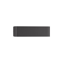 Videno Outdoor Down Wall Lamp Anthracite Aluminium, Clear Glass LED 10W 302Lm 3000K IP65 - thumbnail 1