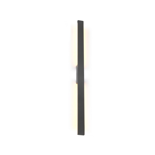 Lotus 1.2m Wall Lamp, 18W LED, 3000K, 1900lm, IP54, Anthracite, 3yrs Warranty - image 1
