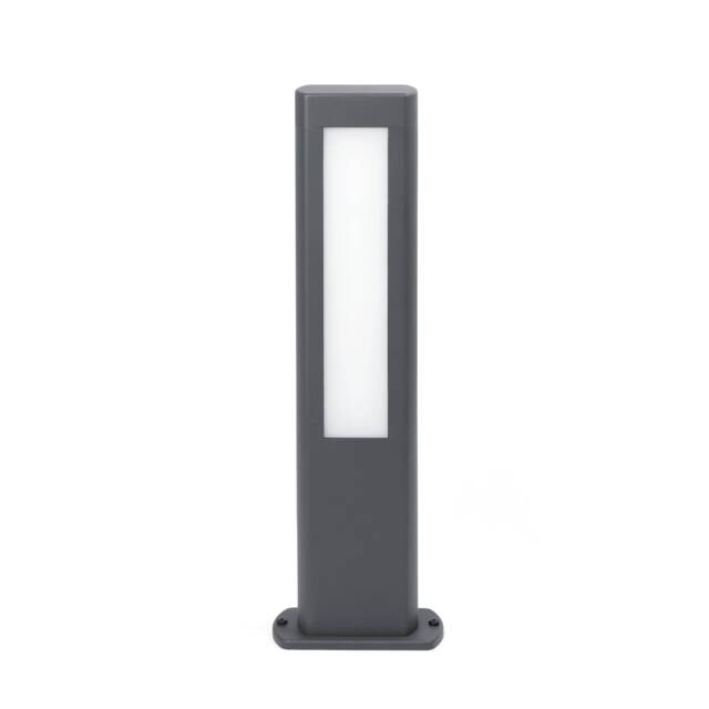 Nanda LED Outdoor Short Bollard Light Dark Grey IP54 - image 1