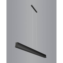Hanok Linear Pendant 45°, 38W LED, 4000K, 2800lm, Black, 3yrs Warranty - thumbnail 2
