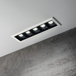 Lika LED 5 Light Recessed Spotlight White - thumbnail 2
