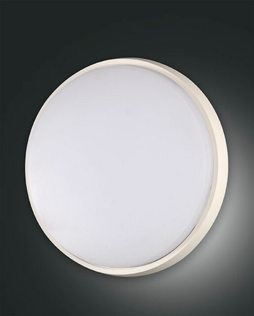 Olly LED Outdoor Surface Mounted Downlight White Glass, IP54 - image 1