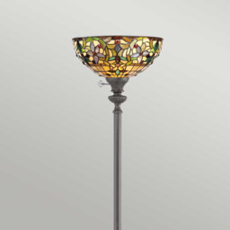 Kami 1 Light Floor Lamp Bronze, E27 - thumbnail 3