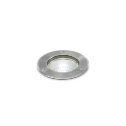 Park 1 Light Small Round Recessed Spotlight Steel IP65, GU10