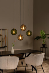 Monsaraz Retro Pendant light - 4xE27 - Green - thumbnail 5