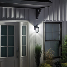Royal Marine 1 Light Small Outdoor Wall Lantern Black IP44, E27 - thumbnail 3