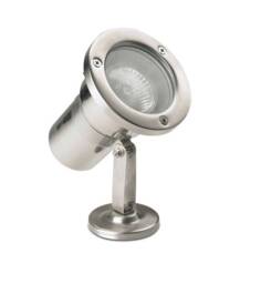 Helio 1 Light Outdoor Spotlight Stainless Steel IP67, GU10
