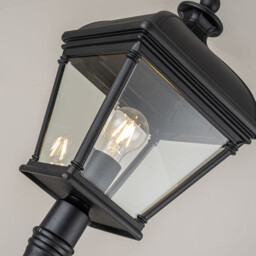 Bayview Outdoor Lamp Posts, Black IP44 - thumbnail 2