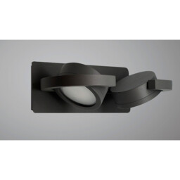 Iguazu Wall Lamp, Requires 2 x GX53, IP54, Anthracite, 2yrs Warranty - thumbnail 2