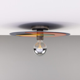 Neptune Ceiling Light, Antique Silver - thumbnail 3