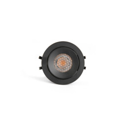Kivi Black Orientable Recessed 7W 3000K 36° Ip44 - thumbnail 1