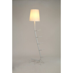 Centipede Floor Lamp With Shade, 1 x E27, White - thumbnail 2