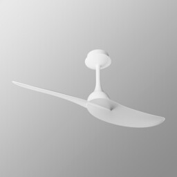 Ipanema 1m 32W Twin Blade Ceiling Fan (No Light), Remote Control, White, 5yrs Warranty - thumbnail 2