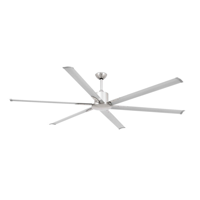 Andros XL 213cm Ceiling Fan Satin Nickel 6 Blade - image 1