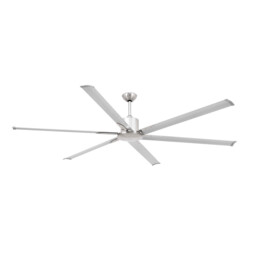 Andros XL 213cm Ceiling Fan Satin Nickel 6 Blade - thumbnail 1