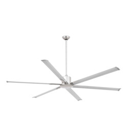 Andros XL 213cm Ceiling Fan Satin Nickel 6 Blade - thumbnail 5