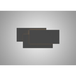 Tahiti XL Wall Lamp 36W LED 3000K, 3240lm, Black, 3yrs Warranty - thumbnail 2