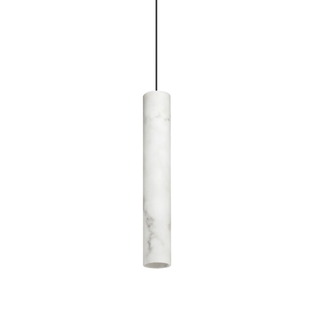 Look Slim Pendant Ceiling Light Alabaster 1x GU10 - image 1