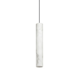 Look Slim Pendant Ceiling Light Alabaster 1x GU10 - thumbnail 1