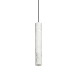 Look Slim Pendant Ceiling Light Alabaster 1x GU10