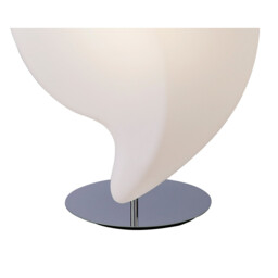 Natura Table Lamp 2 Light E27 Large Indoor, Polished Chrome/Opal White - thumbnail 5