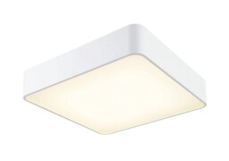 Fusion Flush Ceiling 40cm Square, 2100lm, 35W LED 4000K White, Acrylic - thumbnail 1